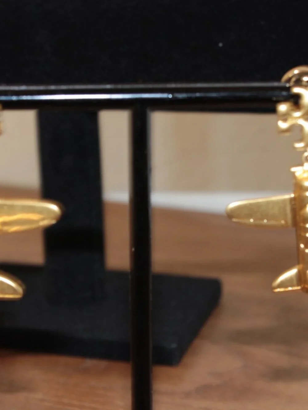 Tory Burch Gold Airplane Drop Earrings NWT